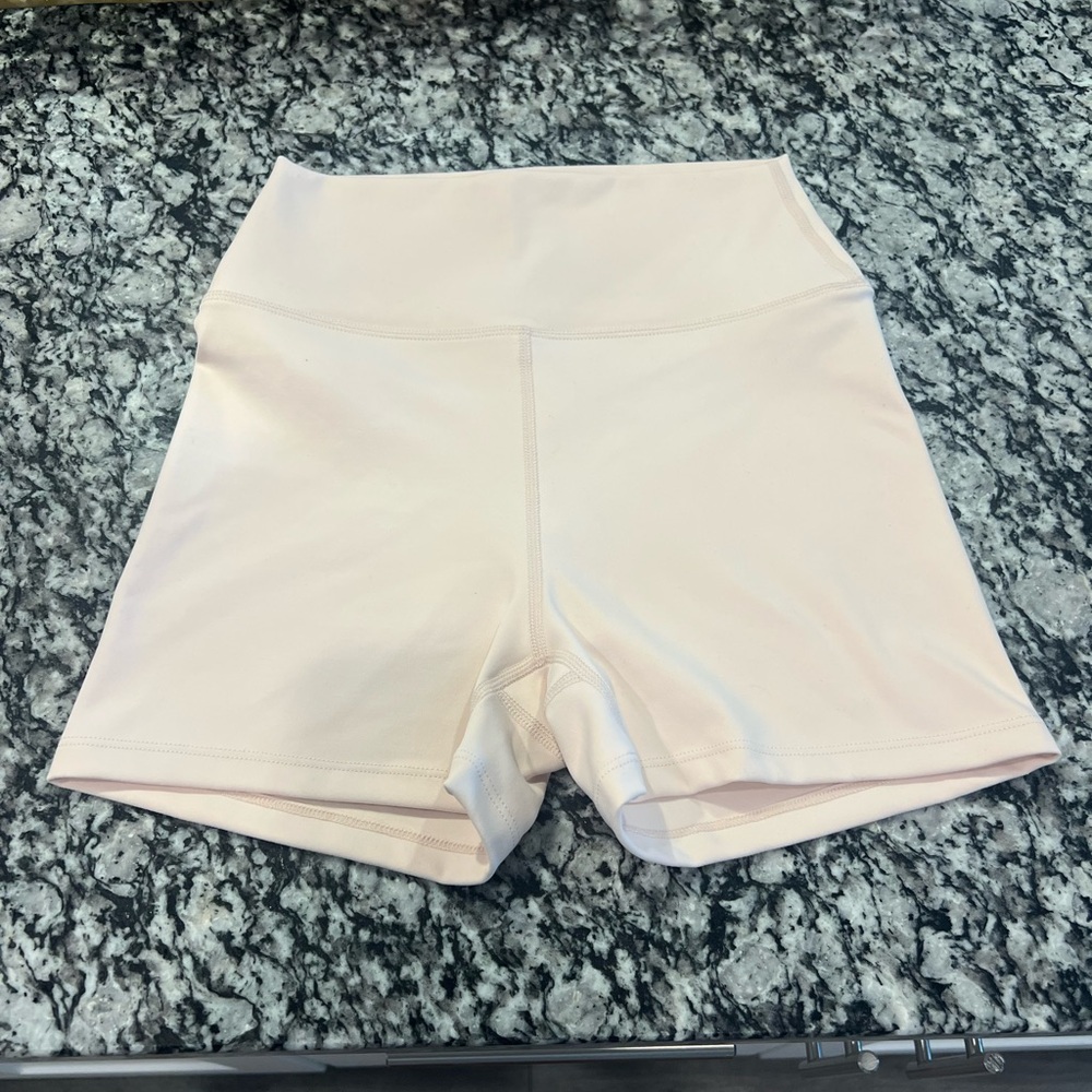 WeWoreWhat ballet pink High Waist Tailored Shorts